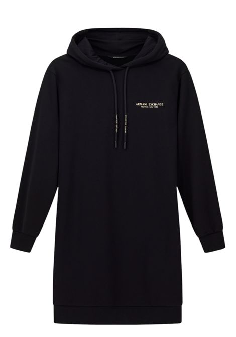 Abito in felpa con cappuccio ARMANI EXCHANGE | Abiti | XW001453 AF10830MC021